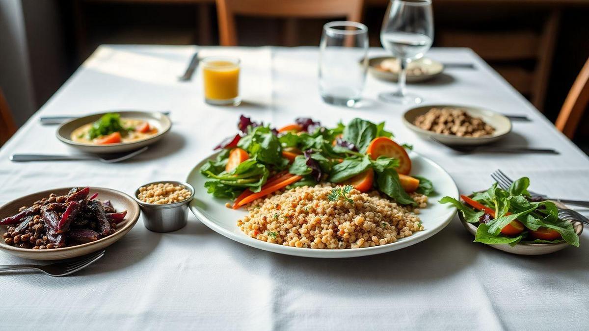 A Importância de um Prato Vegetariano Equilibrado