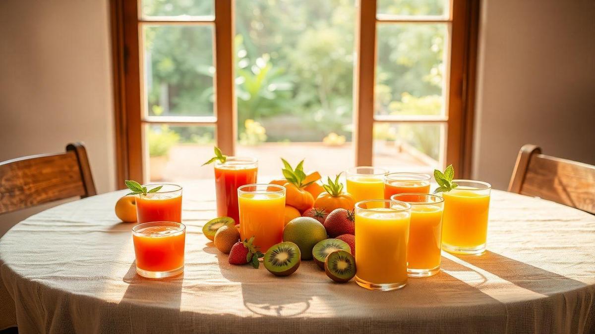 A Importância dos Sucos Naturais para Aumentar a Imunidade