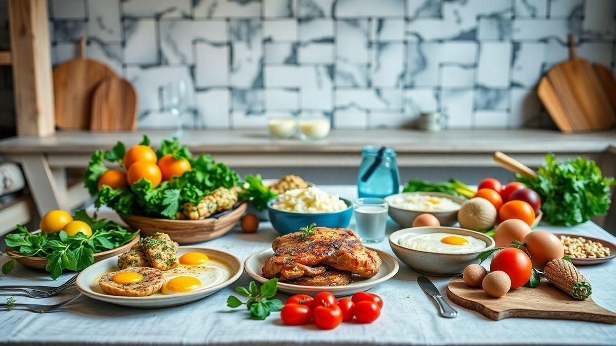 Benefícios da dieta rica em proteínas para ganho muscular