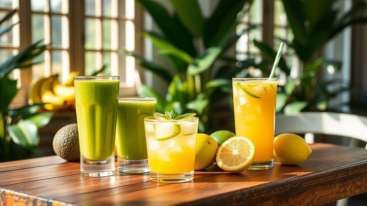 Benefícios das Bebidas Energéticas Naturais
