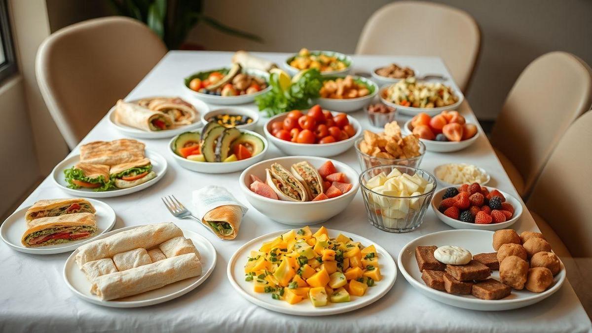 Ideias de Lanches para Diferentes Momentos